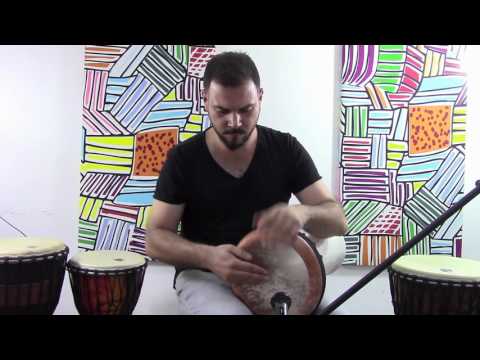 "Izmir Percussion"  Solo Clay Darbuka Doumbek With Soft Bag (CL-SL02)- Darbuka Planet
