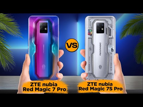 ZTE nubia Red Magic 7 Pro vs ZTE nubia Red Magic 7s Pro