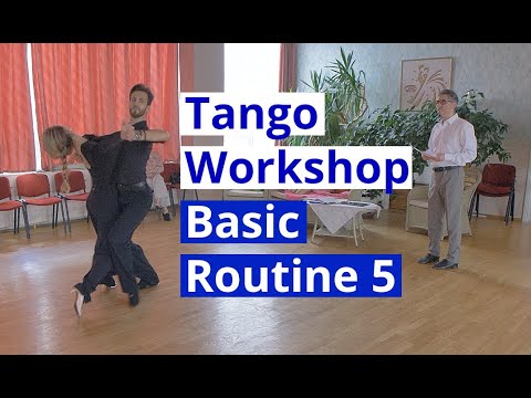 Tango Basic Routines Workshop 5 | demo by Edgars Linis - Eliza Ancane