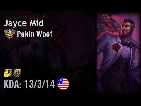 Jayce Mid vs Zed - Pekin Woof - NA Challenger Path 6.3