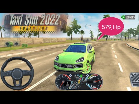 Porsche Cayenne Turbo Taxi Private-Taxi Sim 2020! Driving Miami City Driving Car-Android Games