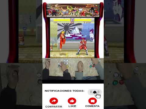 Ken vs M. Bison  #streetfighter #retrogaming #retro #arcade #arcadegames #snes #snesgames #sega