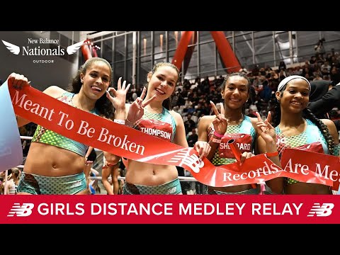 Girls Distance Medley Relay - New Balance Nationals Indoor 2025