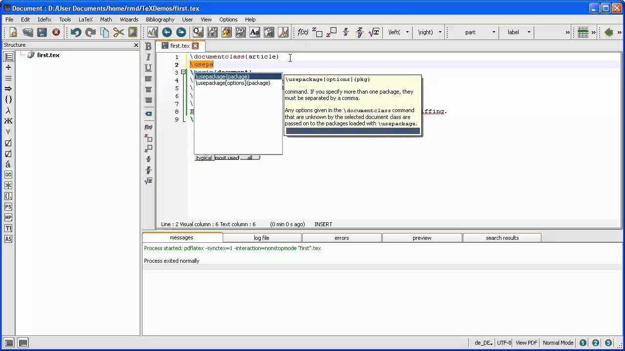 Getting Started with LaTeX 03 - Adding Packages