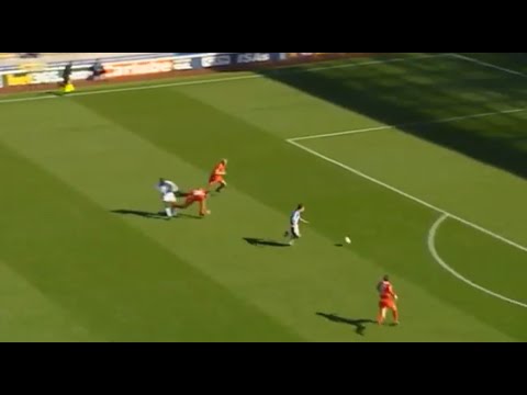 Matt Jansen twists Carragher inside out before giving Rovers the lead