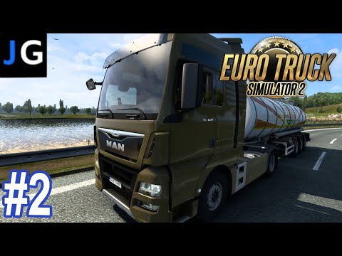 Euro Truck Simulator 2: #2 (Praha - Linec / Linec - Št. Hradec)(No commentary)