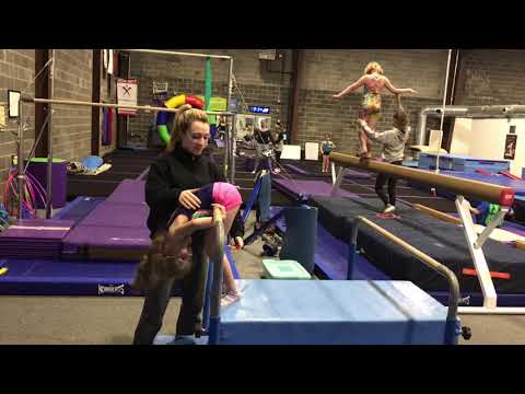 How to Coach Beginner Gymnastics Bars : A Trick to Help with Fear thumbnail