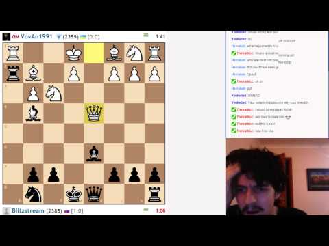 Best Blitz game 11 Dec. stream vs. GM Vovk