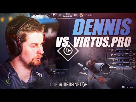 dennis vs. Virtus.pro - Insane AWP Ace  | CS:GO