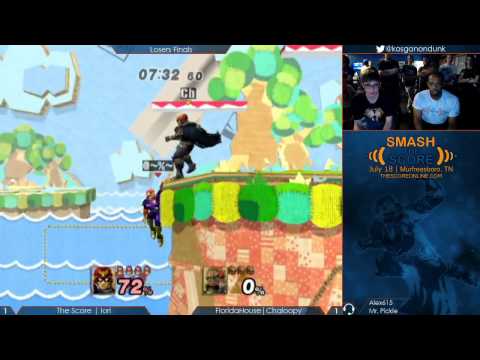 STS6 - The Score | Iori (Marth, C. Falcon) vs FloridaHouse|Chaloopy (Ganon, DK) - PM Losers Finals