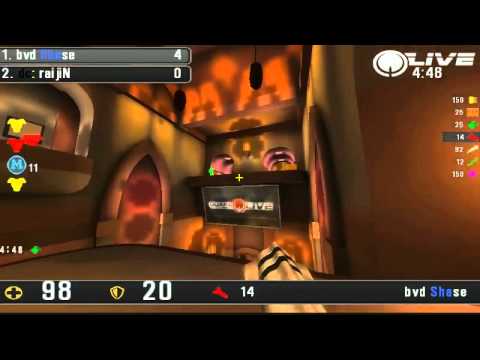 QUAKE is aLIVE - PH4NTOM vs SHASE - WB FINAL - map1