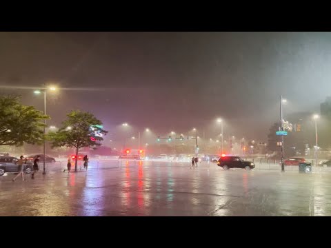 Rain dampens Luke Combs concert in Philadelphia after fans spend all day in heat