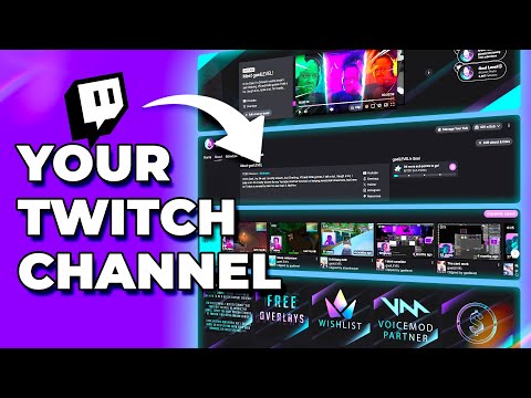 Customize your Twitch channel in 2025 - Step by step