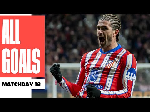 ALL GOALS MATCHDAY 16 LALIGA EA SPORTS 2024/25