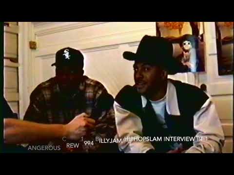 Too $hort + Ant Banks + Goldy 1994 Dangerous Crew HipHopSlam interview Pt 1