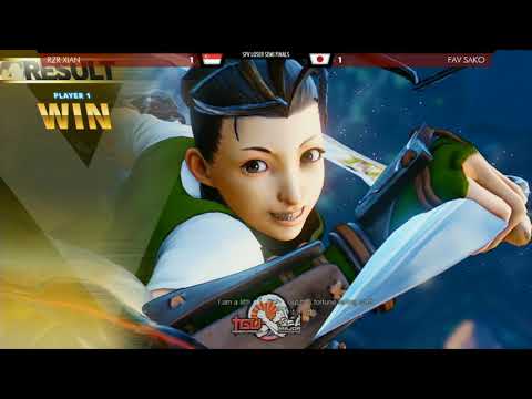 SFV FAV SAKO (Menat) VS RZR XIAN (Ibuki) TOP 8 LOSERS SEMIS TGUXSEAM2019