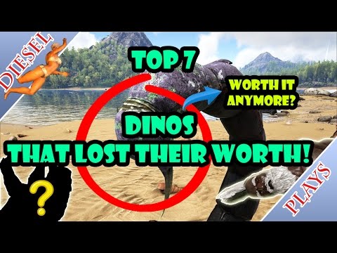 ART OF ARK - TOP 7 DINOS THAT LOST THEIR WORTH!