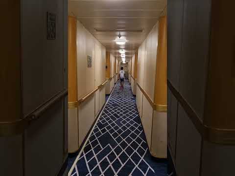 Thumbnail for On our way to our cruise room