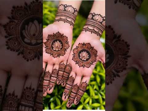 front side mehndi designs