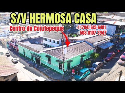 S/V MEGA CASA EN COJUTEPEQUE CUSCATLAN