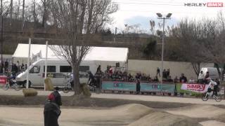 preview picture of video '2014/01/26 Bmx Championnat Bouches du Rhone Tarascon Cadet - Demi Finale'