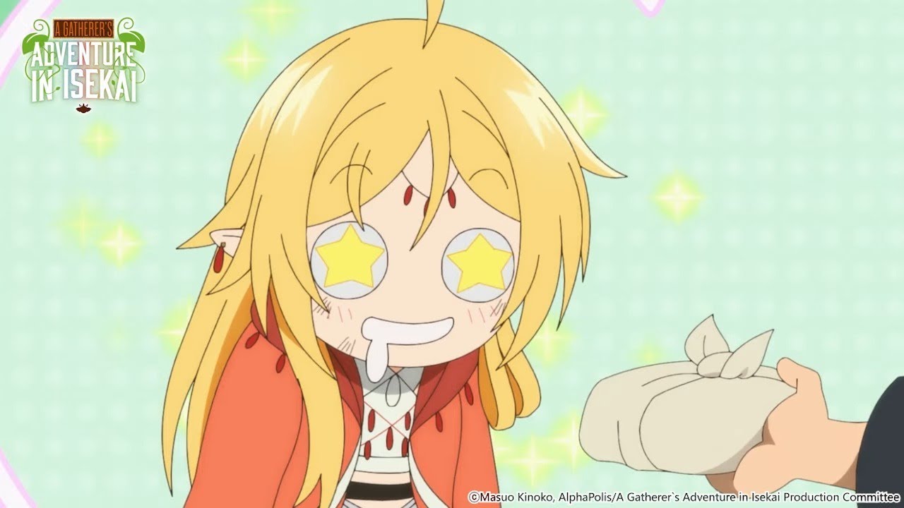 Starving elf be like... 《A Gatherer's Adventure in Isekai》 Anime Highlight