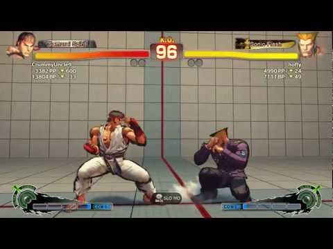 CrummyUncle9 (RY) vs hofly (GU) | SSF4: Arcade Edition PC - Ranked Match