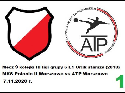MKS Polonia II Warszawa: ATP Warszawa 7.11.2020 kwarta I