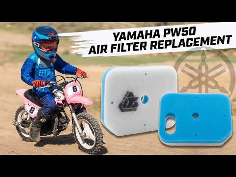 How To Change the Air Filter on a Yamaha PW50