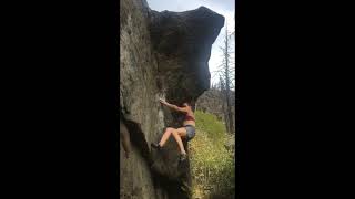 Photo of problem Pretty Girl in Leavenworth boulder Area