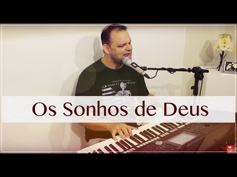 OS SONHOS DE DEUS - Pr. MARCIO PINHEIRO (Cover)  Preto no Branco
