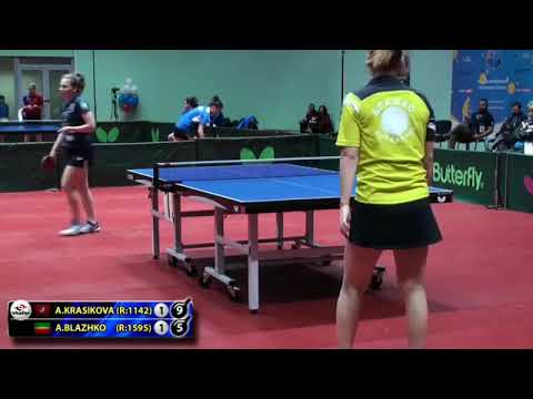 BLAZHKO - KRASIKOVA 3 #RUSSIAN #Team #Championships #tabletennis #настольныйтеннис