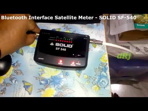 Unboxing of satellite meter