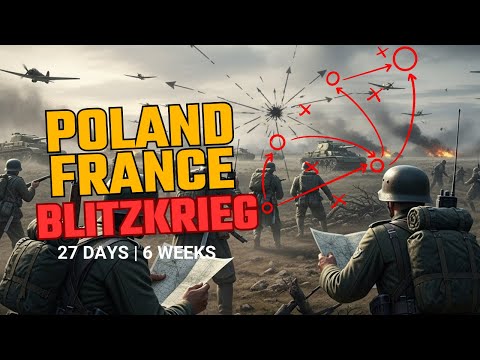 Blitzkrieg: How Germany Conquered Europe in Weeks | WW2 Lightning War