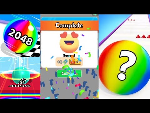 2048 Challenge | Number Master | Number Run | Ball Run 2048 | Merge Number Rush | Digs & Balls | 3D