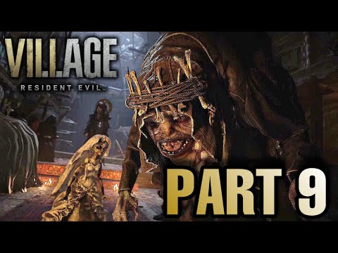 Resident Evil 8 Village PS5 GAMEPLAY Walkthrough Part 9 - SALVATORE BOSS FIGHT  (HARDCORE)