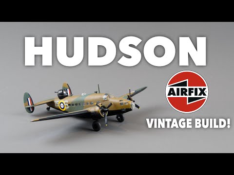 AIRFIX LOCKHEED HUDSON Modellbausatz im Maßstab 1:72 – so wird er gebaut!