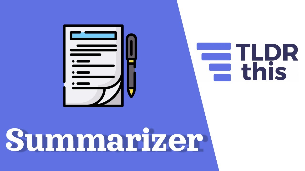 How To Use TLDRthis Webpage Summarizer.