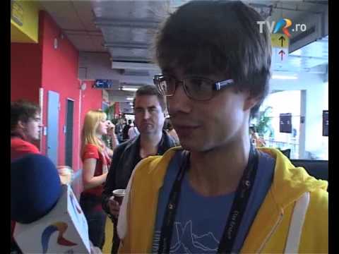Alexander Rybak / interview for TVR (Eurovision 2011, Dusseldorf)