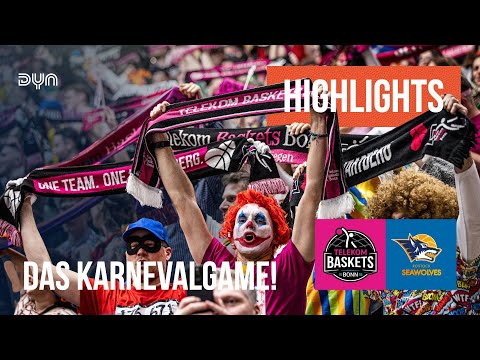 Highlights Telekom Baskets Bonn - Rostock Seawolves | easyCredit BBL | Dyn Basketball