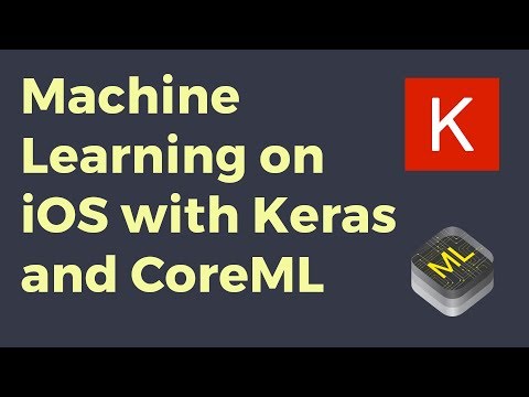 Machine Learning on iOS with Keras and CoreML