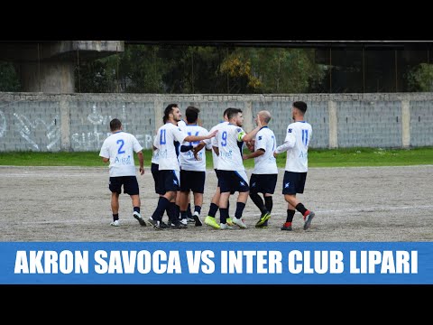 Akron Savoca VS Inter club Lipari highlights  (VIII GIORNATA - II CATEGORIA - GIRONE C)