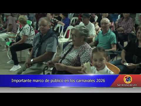 07 San Antonio de Litín: La noche de carnavales tuvo una importante concurrencia de público