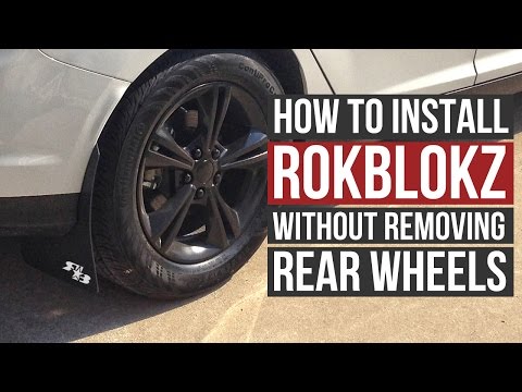 How to install RokBlokz without removing rear wheels!