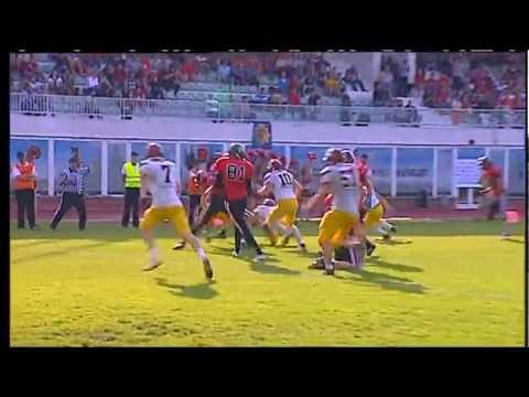 CEFL 2012: Budapest Wolves vs. SBB Vukovi Beograd 13-34 TV highlights