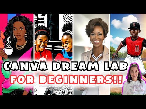 CANVA DREAM LAB: How To Use Canva's AI Tool To Make Journal Covers! | For Beginners
