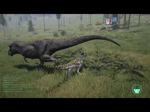 One Utah vs  Two Rexes the isle