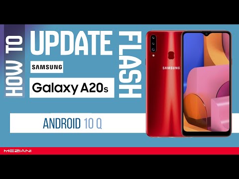 ANDROID 10 Q: HOW TO INSTALL STOCK FIRMWARE ON SAMSUNG GALAXY A20S