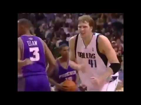 Dirk Nowitzki 25 Points 5 Ast Vs. Suns, 2005-06.
