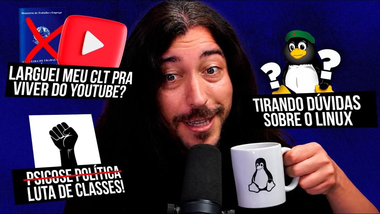 FALANDO COM O XÉT: ARTISTAS SE POSICIONANDO, BURNOUT, EU DEBUGGO SEU LINUX| Tecnologia e Classe